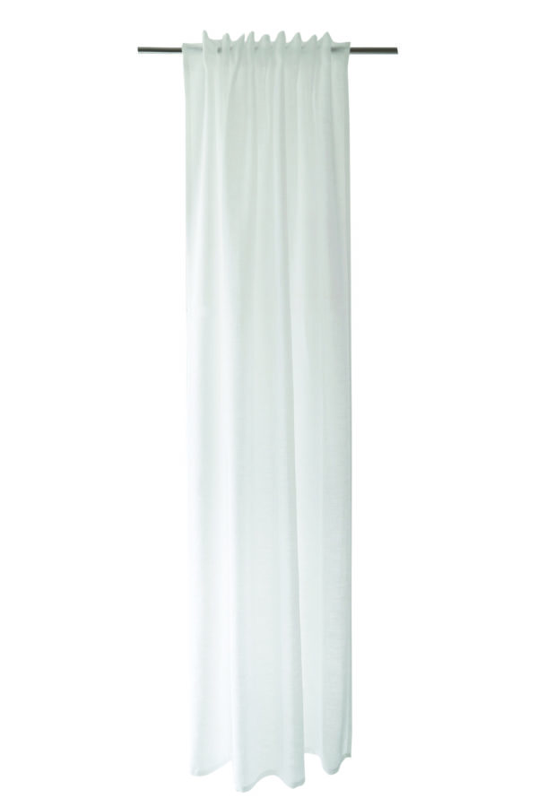 Gardine Oskar weiß Kollektion Homing von Indes 100% Polyester 5401-05 – Bild 2