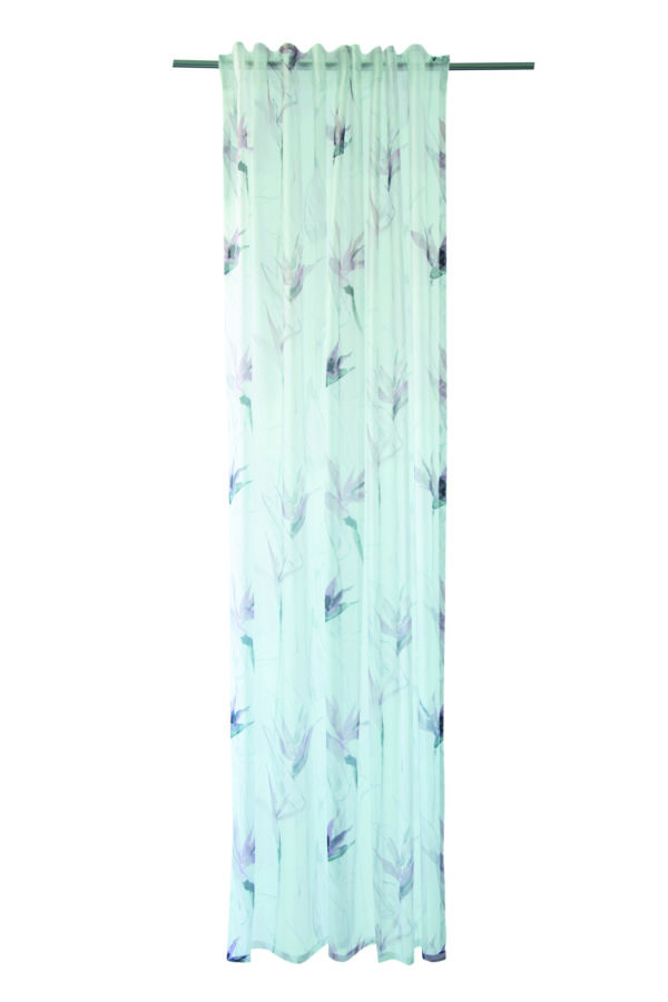 Gardine Lycka mauve Kollektion Homing von Indes 100% Polyester 5442-19 – Bild 2