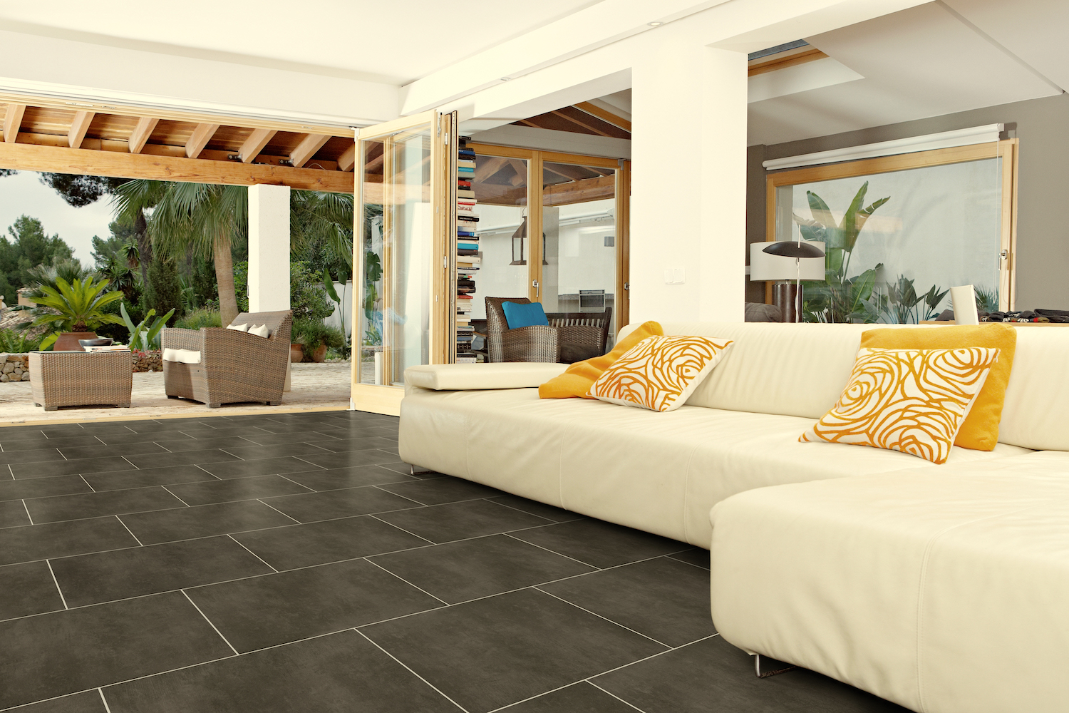 Vinyl 39.99€/m² SolidLock Nuance Charcoal von Repac MF55719 – Bild 2