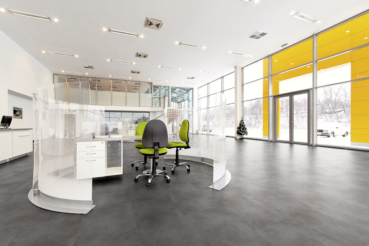 Vinyl 39.99€/m² SolidLock Nuance Blue Grey von Repac MF557171 – Bild 3