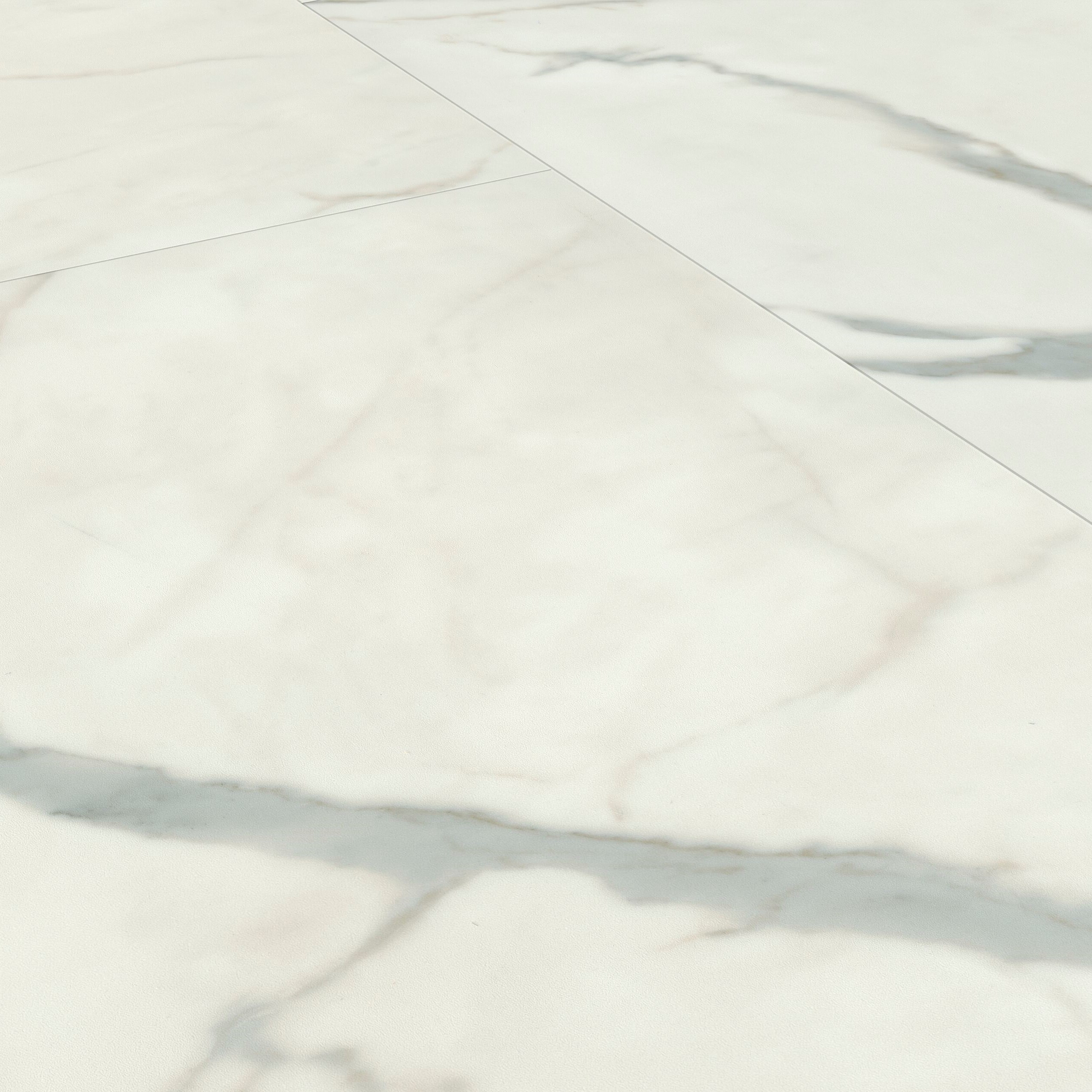 Vinyl 53.95€/m² LVT THREE Stone Marmor Weiß von Adramaq A-RCL99981-055