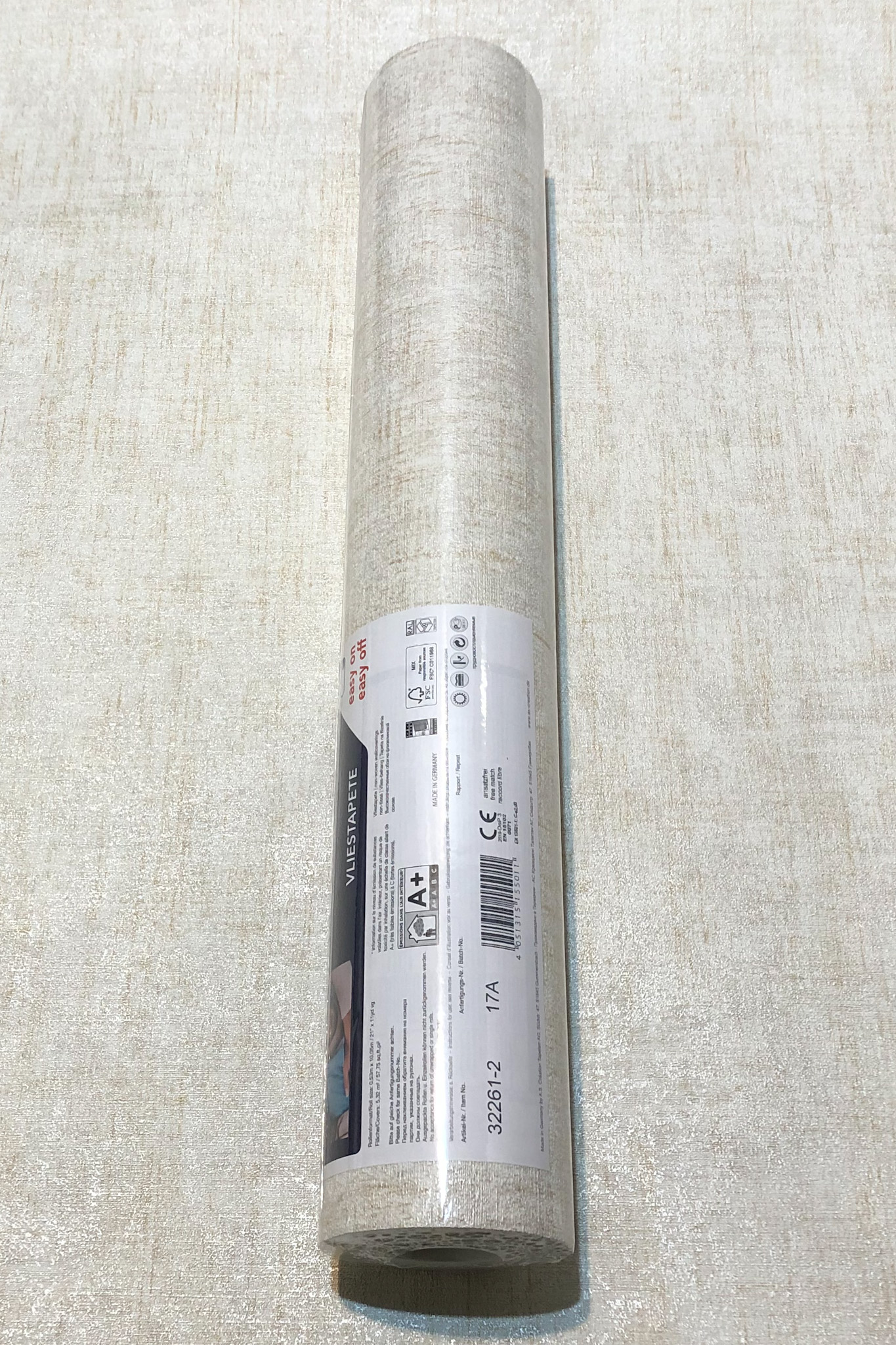 Tapete beige gold, Kollektion Borneo von AS Création, 32261-2 – Bild 2