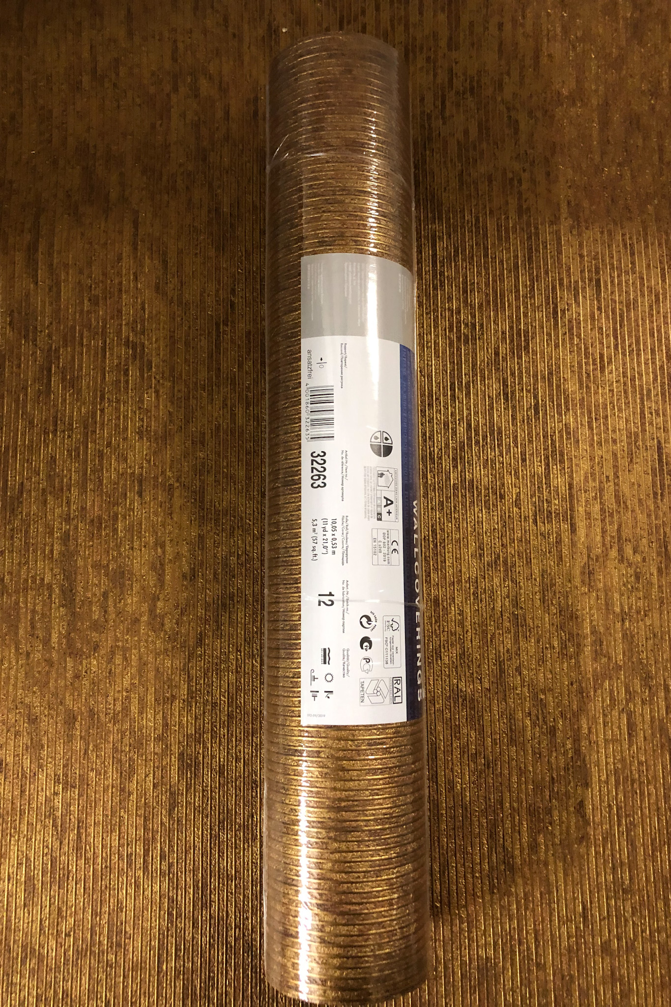 Tapete kupfer, Kollektion Modernista von Marburg, 32263 – Bild 4