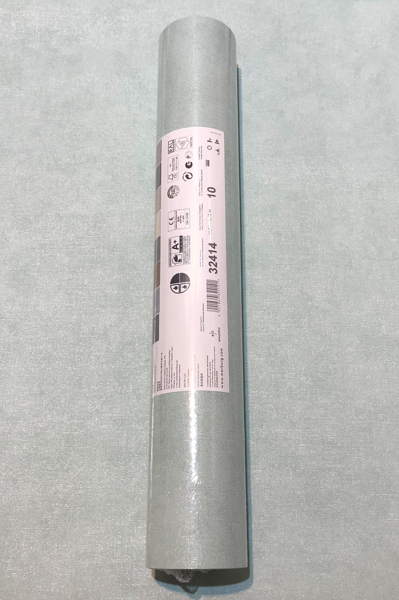 Tapete türkis, Kollektion Shades von Marburg, 32414 – Bild 5