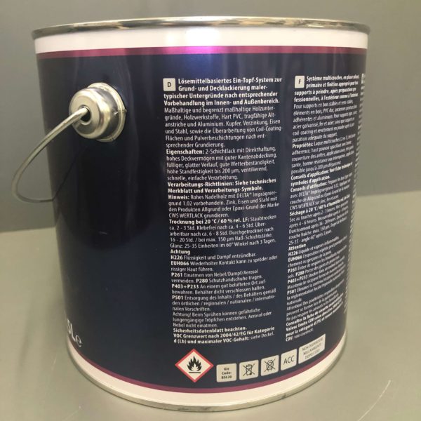DuoTop CWS Wertlack - 2,5 Liter – Bild 3