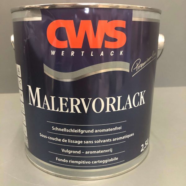 Malervorlack CWS Wertlack - 2,5 Liter