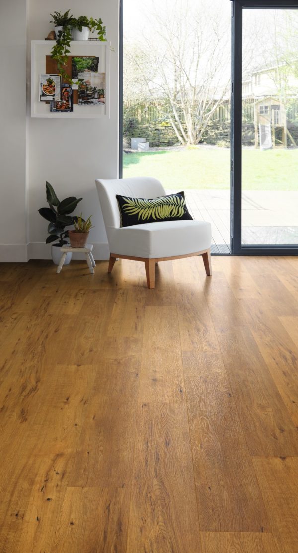 Vinyl 49.99€/m² Expona Clic 19dB Log Cabin Oak von  Objektflor 9029 – Bild 3