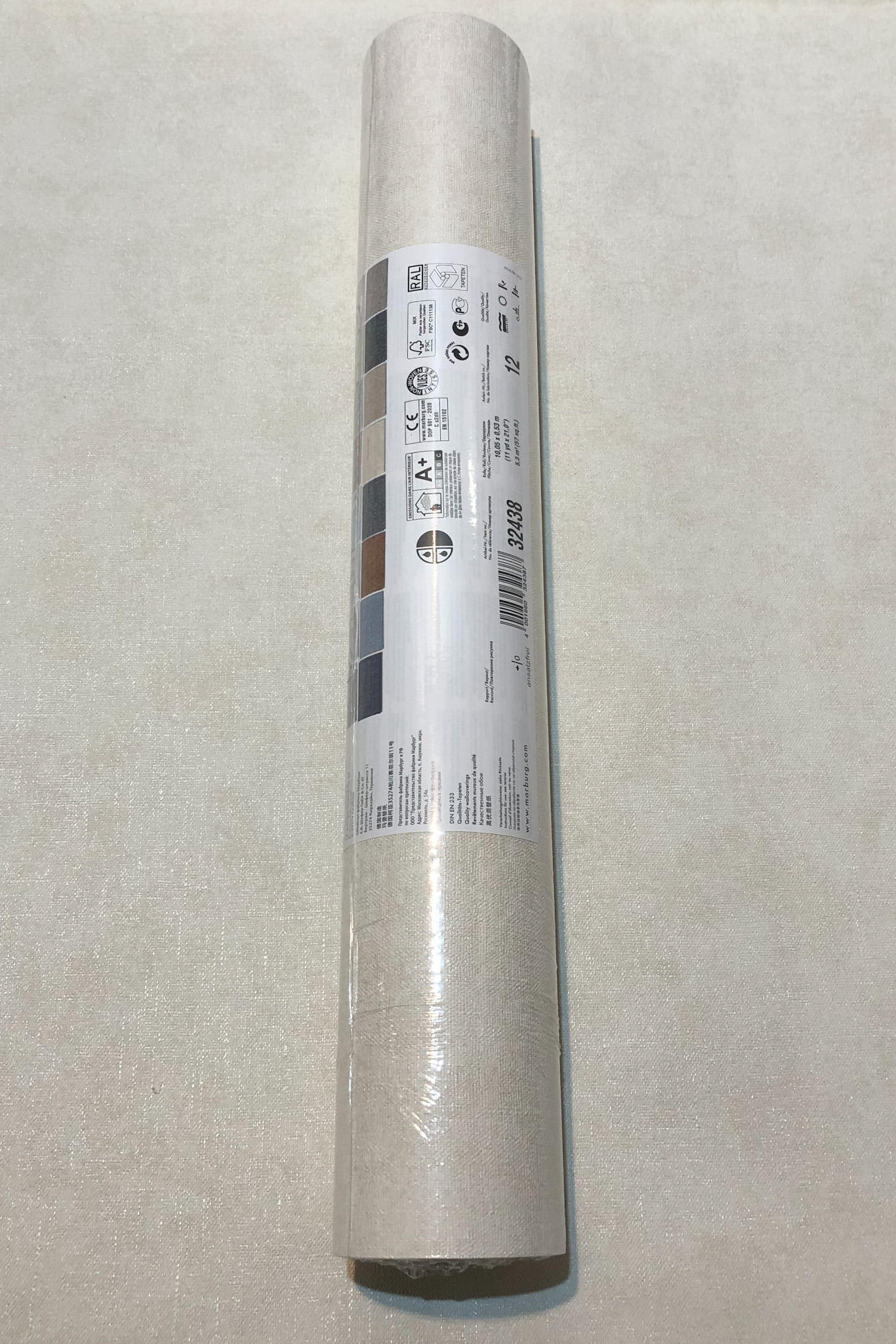 Tapete beige, Kollektion Shades von Marburg, 32439 – Bild 5