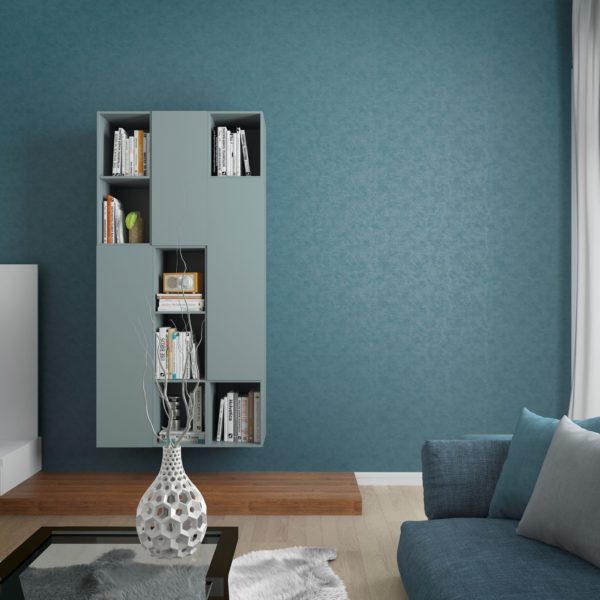 Tapete petrol, Kollektion Shades von Marburg, 32413 – Bild 6