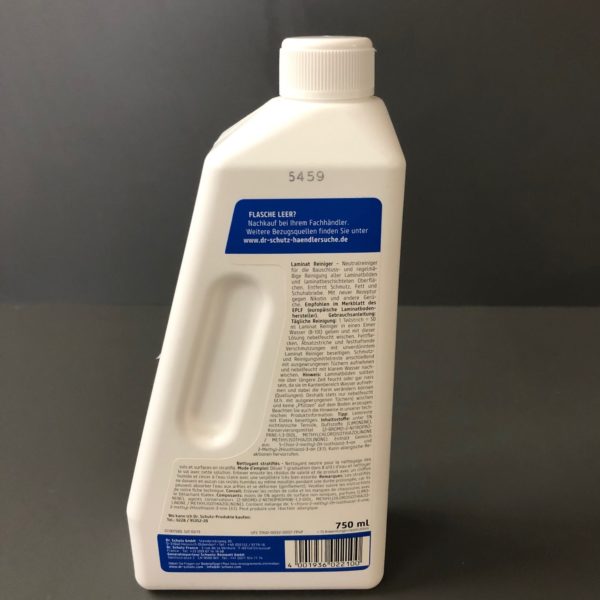 Laminat Reiniger 750 ml  von Dr. Schutz – Bild 2