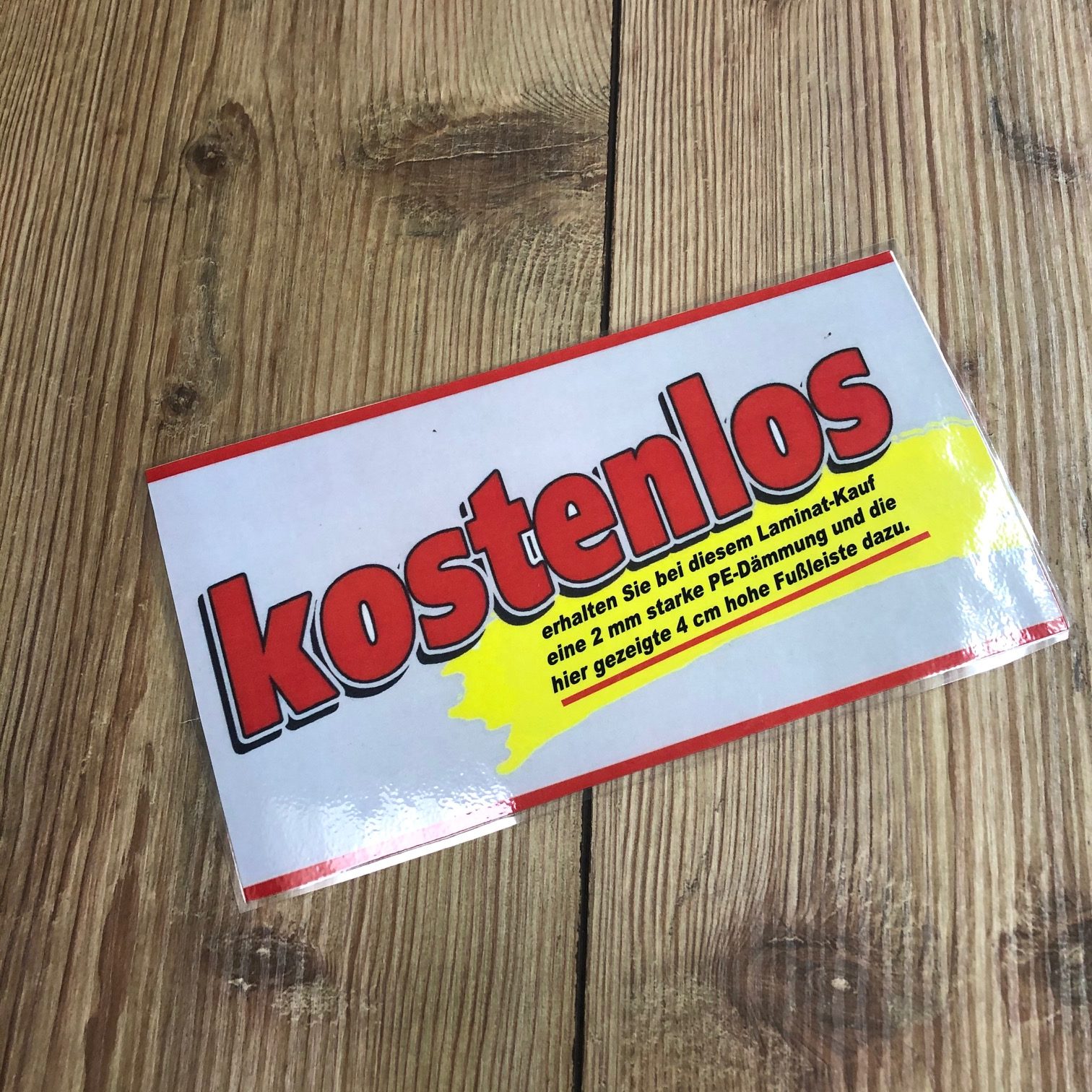 Laminat 18,99€/m² BoDomo Steinkiefer – Bild 5