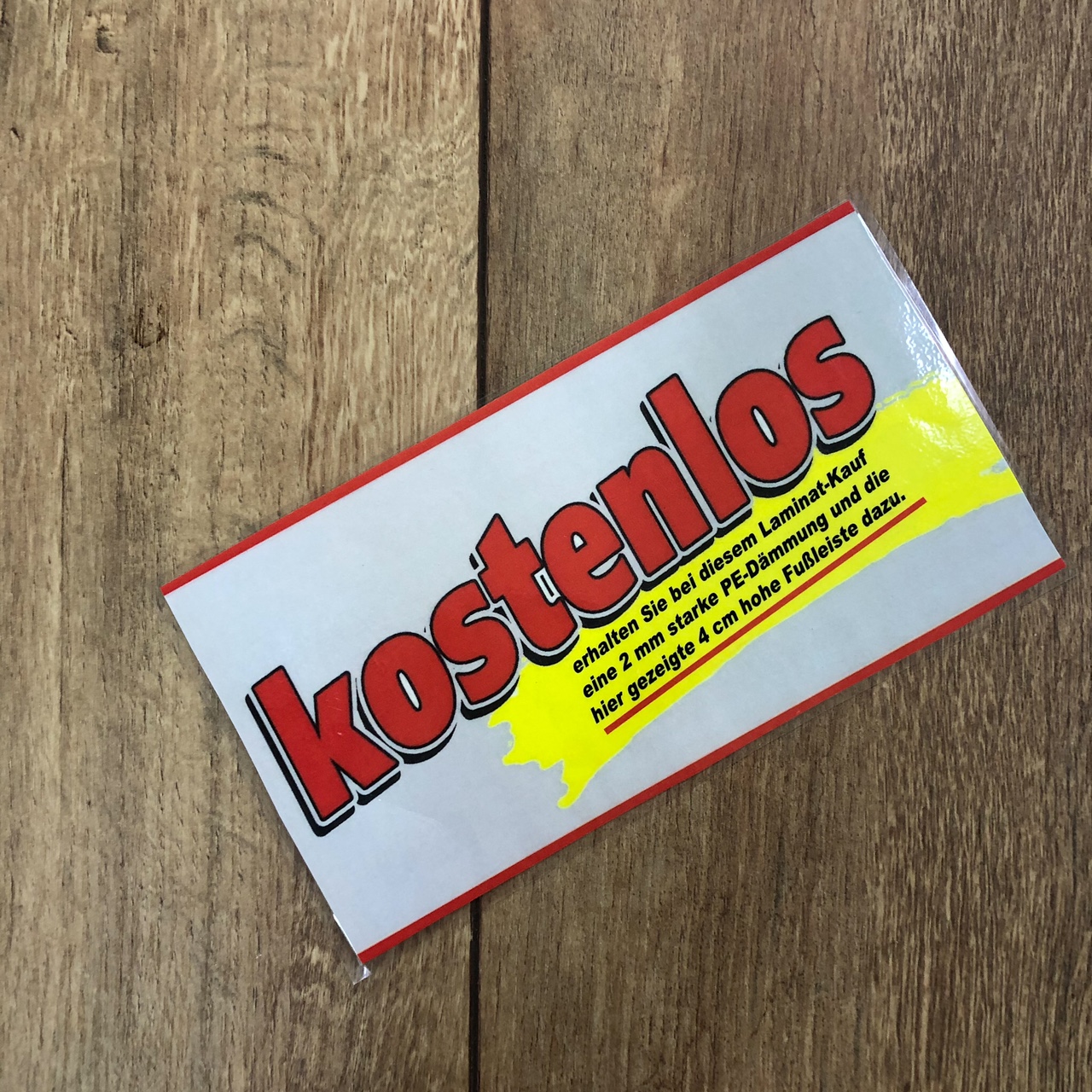 Laminat 18,99€/m² BoDomo Eiche Orient natur – Bild 5