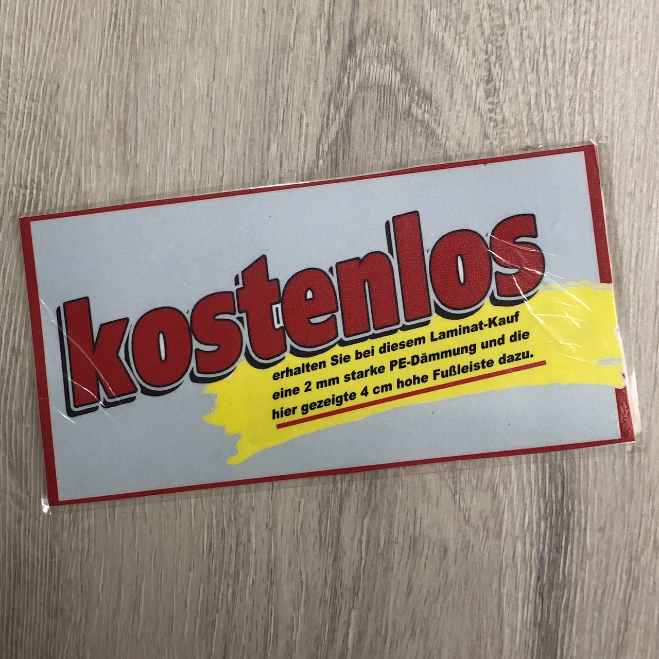 Laminat Klassik 13,99€/m² BoDomo Kreideeiche – Bild 5