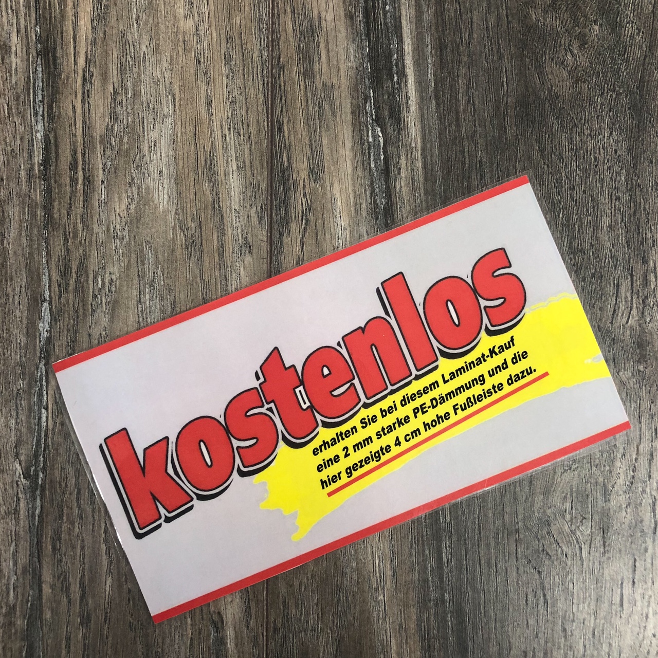 Laminat 18,99€/m² BoDomo Port Eiche grey – Bild 4