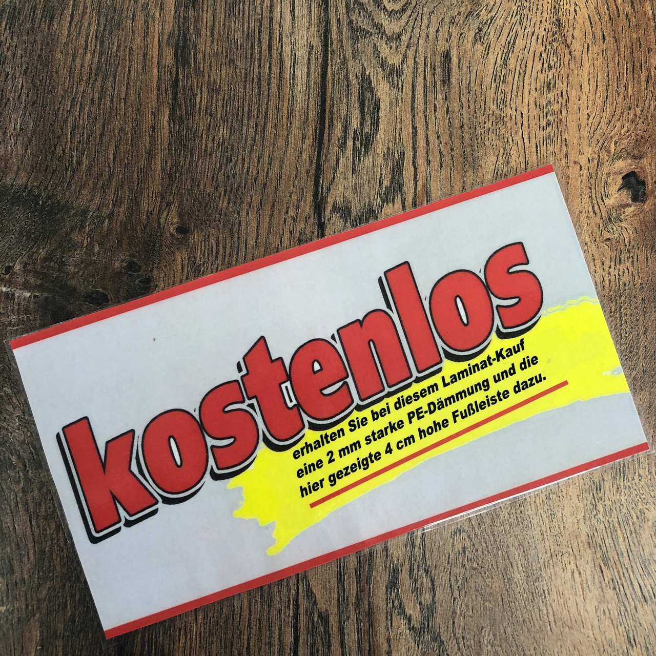 Laminat 18,99€/m² BoDomo Port Eiche nature – Bild 5