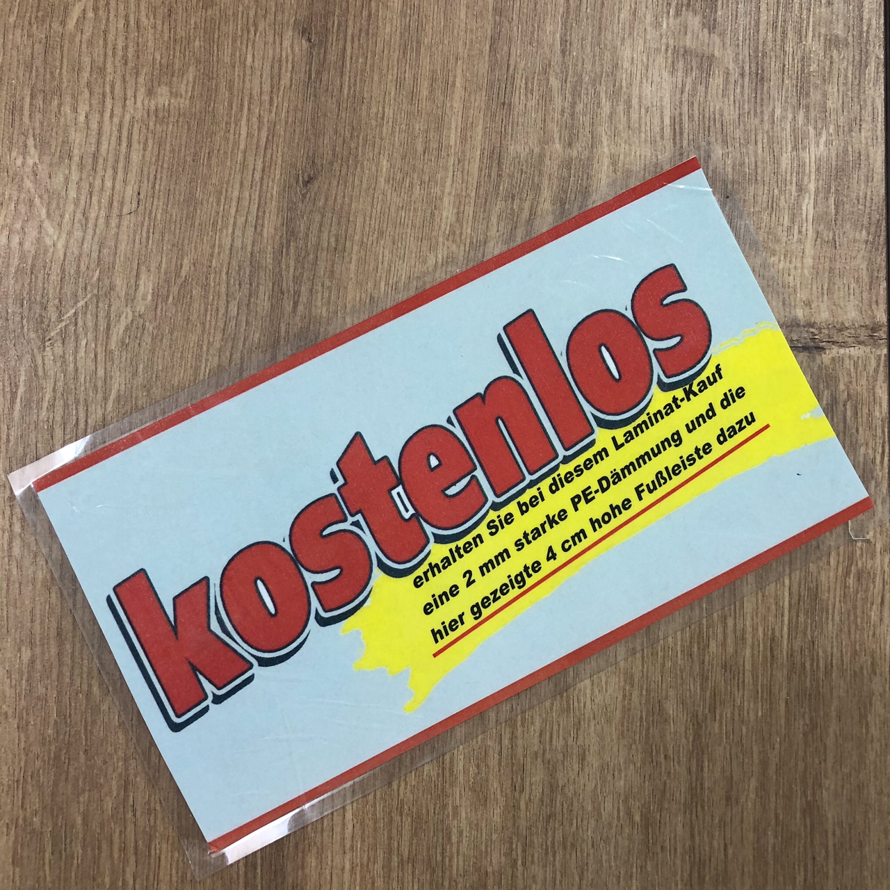 Laminat Premium 21,99€/m² BoDomo Schlossdiele natur – Bild 5