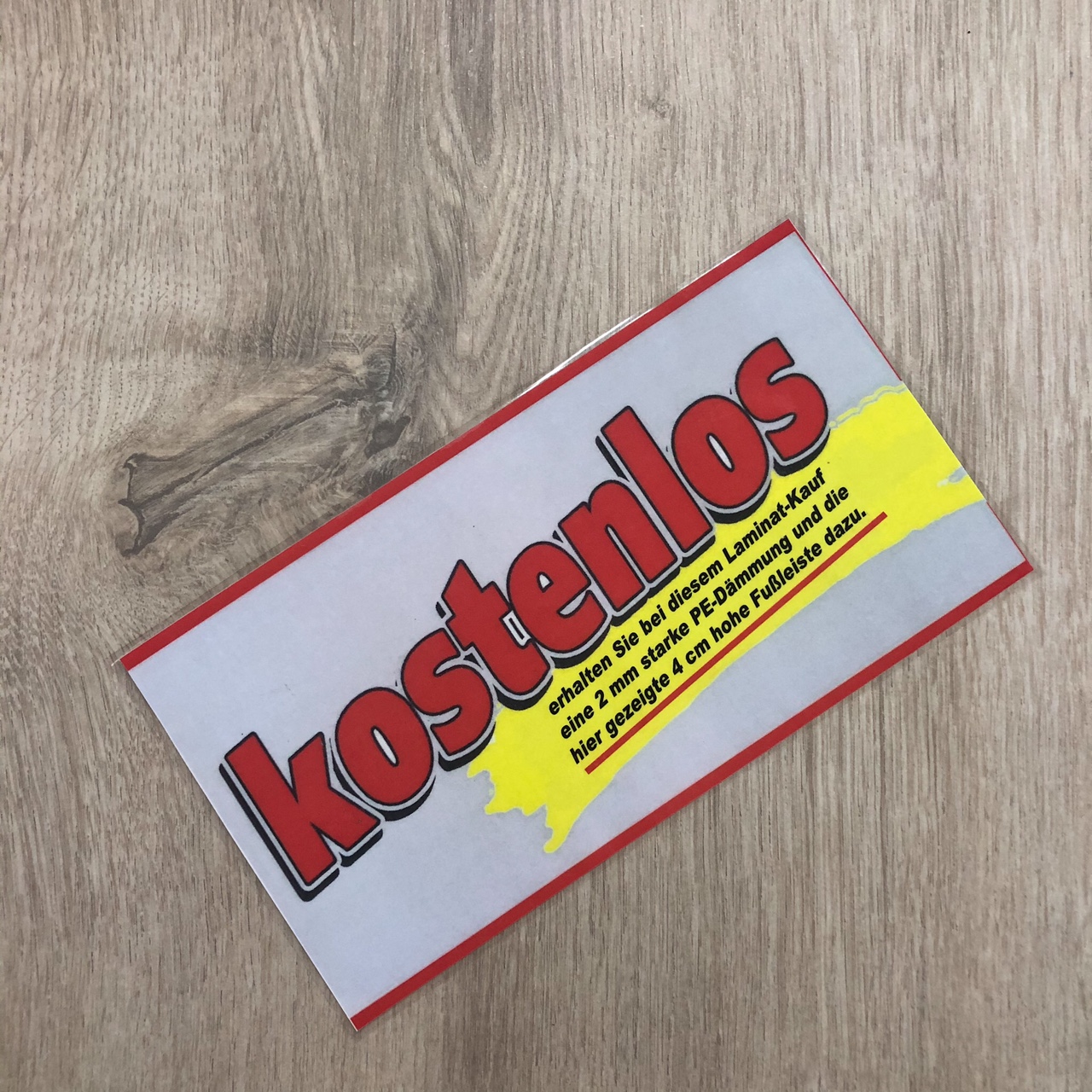 Laminat Premium 21,99€/m² BoDomo Schlossdiele creme – Bild 5