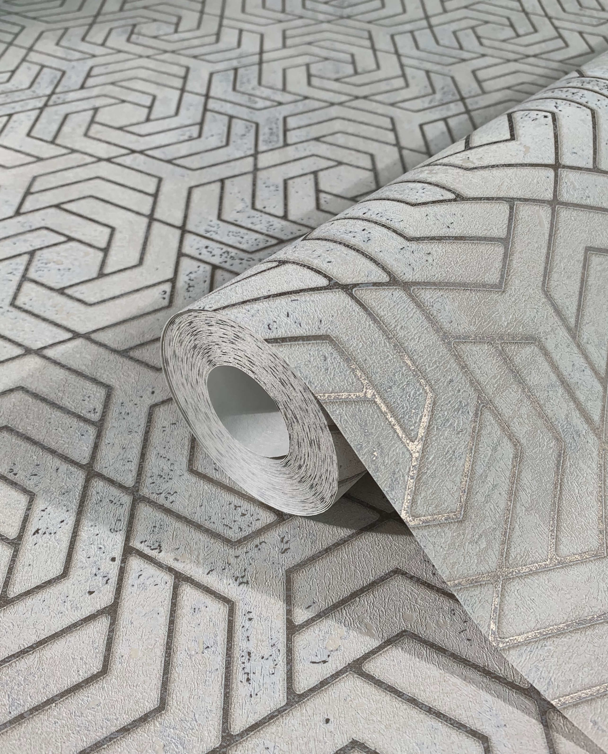 Tapete grau, Kollektion City Glam von Marburg, 32608 – Bild 3