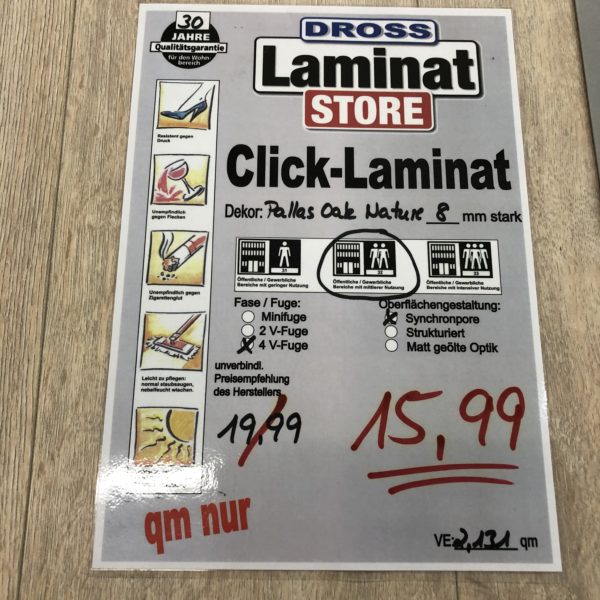 Laminat My Cottage 17,99€/m² My Floor Pallas Oak Nature – Bild 4