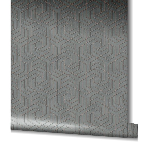 Tapete grau, Kollektion City Glam von Marburg, 32609 – Bild 2