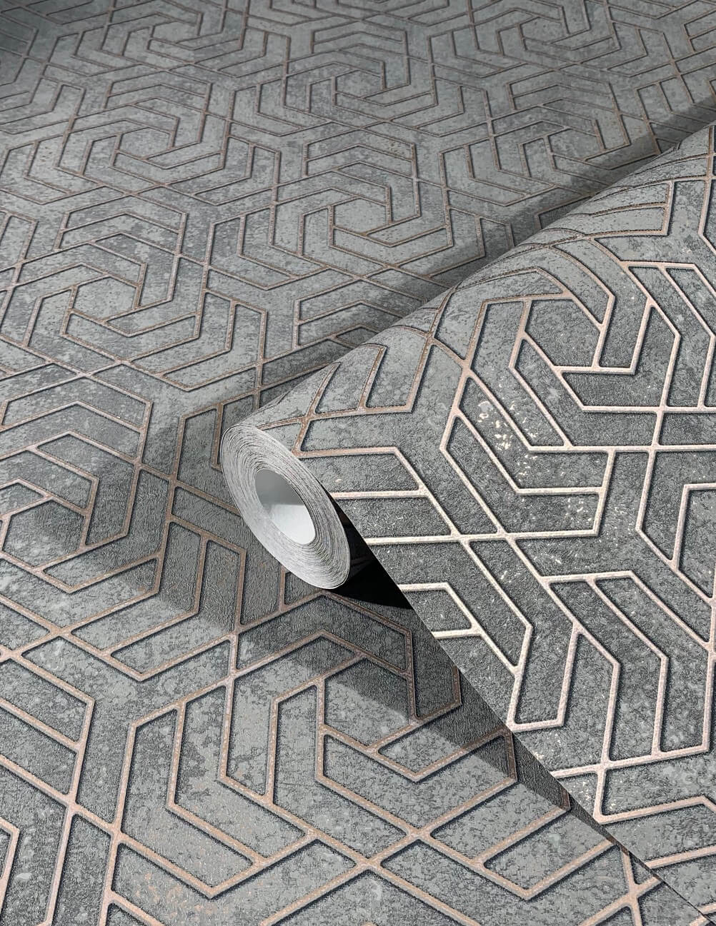 Tapete grau, Kollektion City Glam von Marburg, 32609 – Bild 4