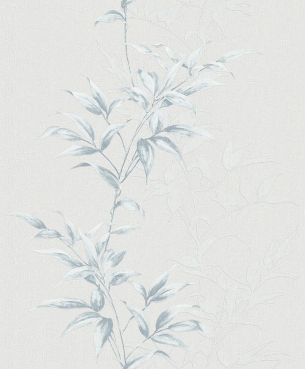 Tapete greige, blau, Kollektion Hailey von Marburg, 82220