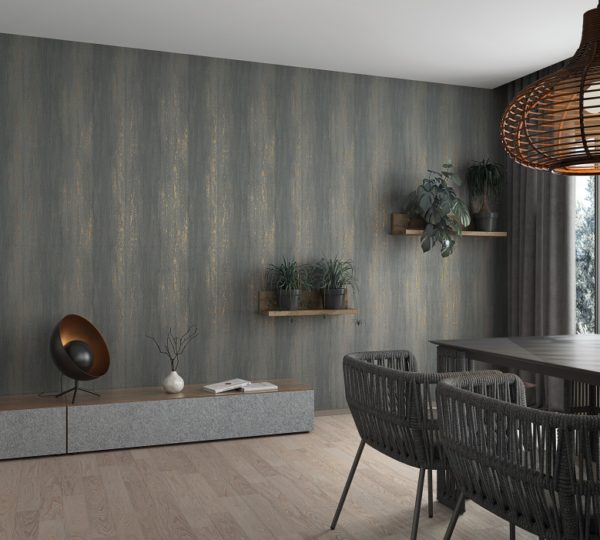 Tapete anthrazit, Kollektion Hailey von Marburg, 82230 – Bild 3