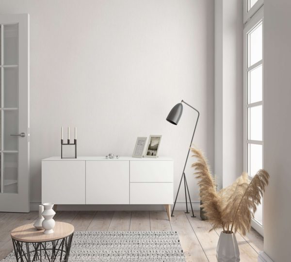 Tapete weiß, Kollektion Hailey von Marburg, 82237 – Bild 2