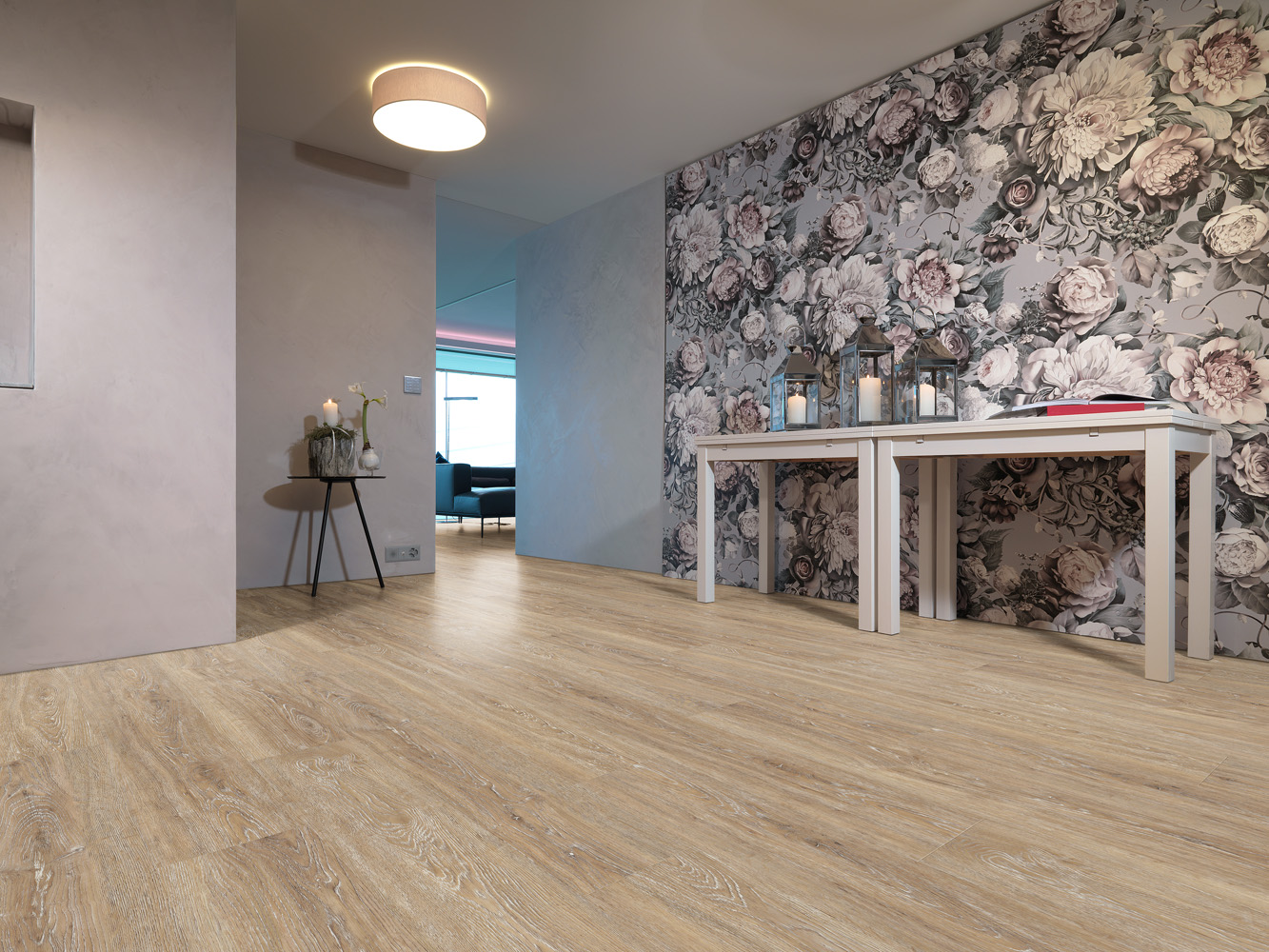 Vinyl 36.90€/m² Adoria Oak cream – Bild 2