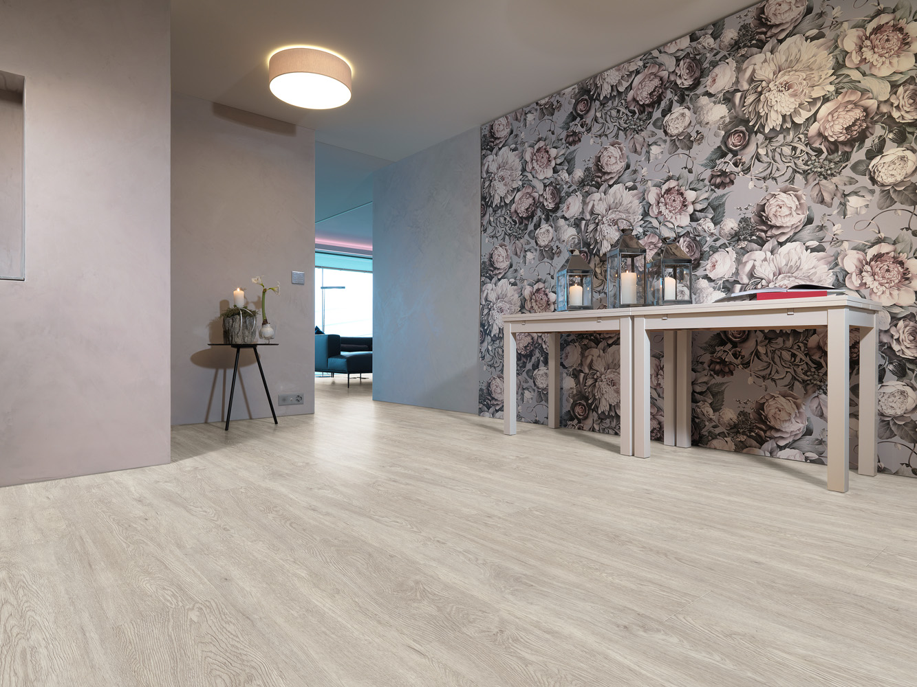 Vinyl 38.90€/m² Adoria Oak white – Bild 2