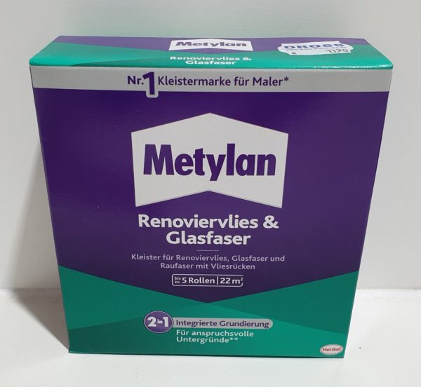 Metylan Renoviervlies & Glasfaser 500g