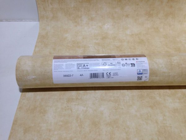 Tapete Gelb Beige, Kollektion Terra von AS Création, 38922-7 – Bild 4