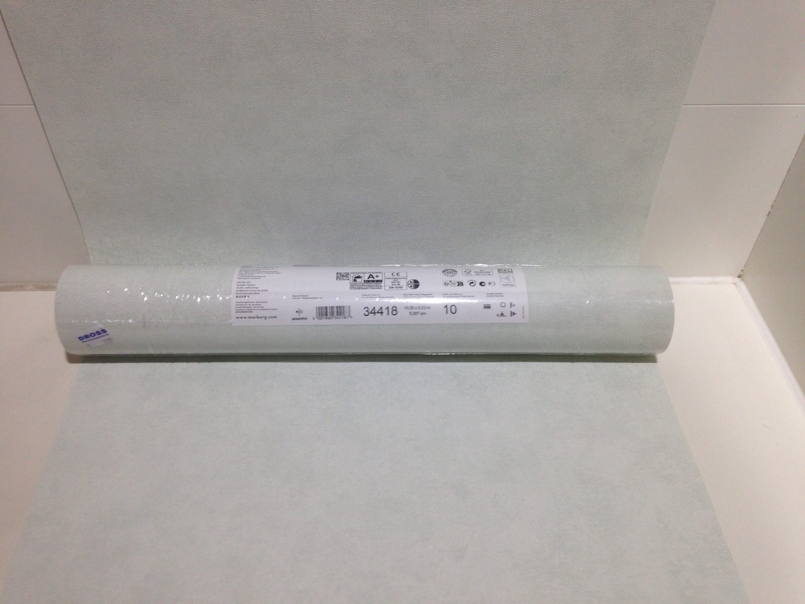 Tapete weiß, Kollektion Shades von Marburg, 34418 – Bild 2