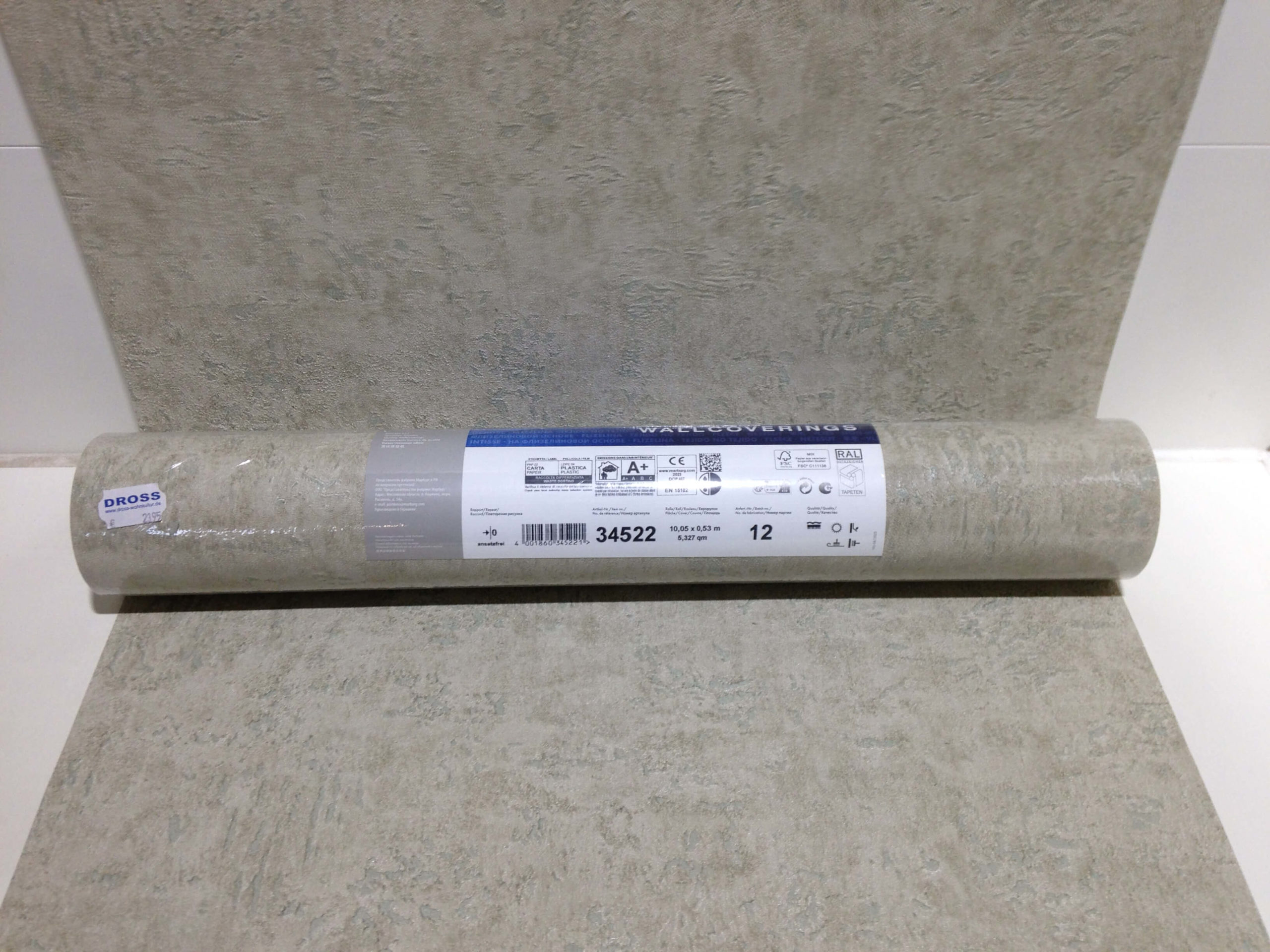 Tapete Braun, Grün, Kollektion Kumano von Marburg, 34522 – Bild 4