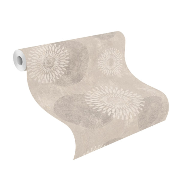Tapete beige silber von Rasch, 651713 – Bild 2