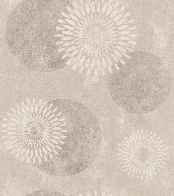 Tapete beige silber von Rasch, 651713