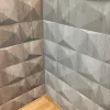 Tapete grau, silber, 3D Holzoptik, Kollektion Gute Zeiten Schlechte Zeiten von Marburg, 34854 – Bild 7