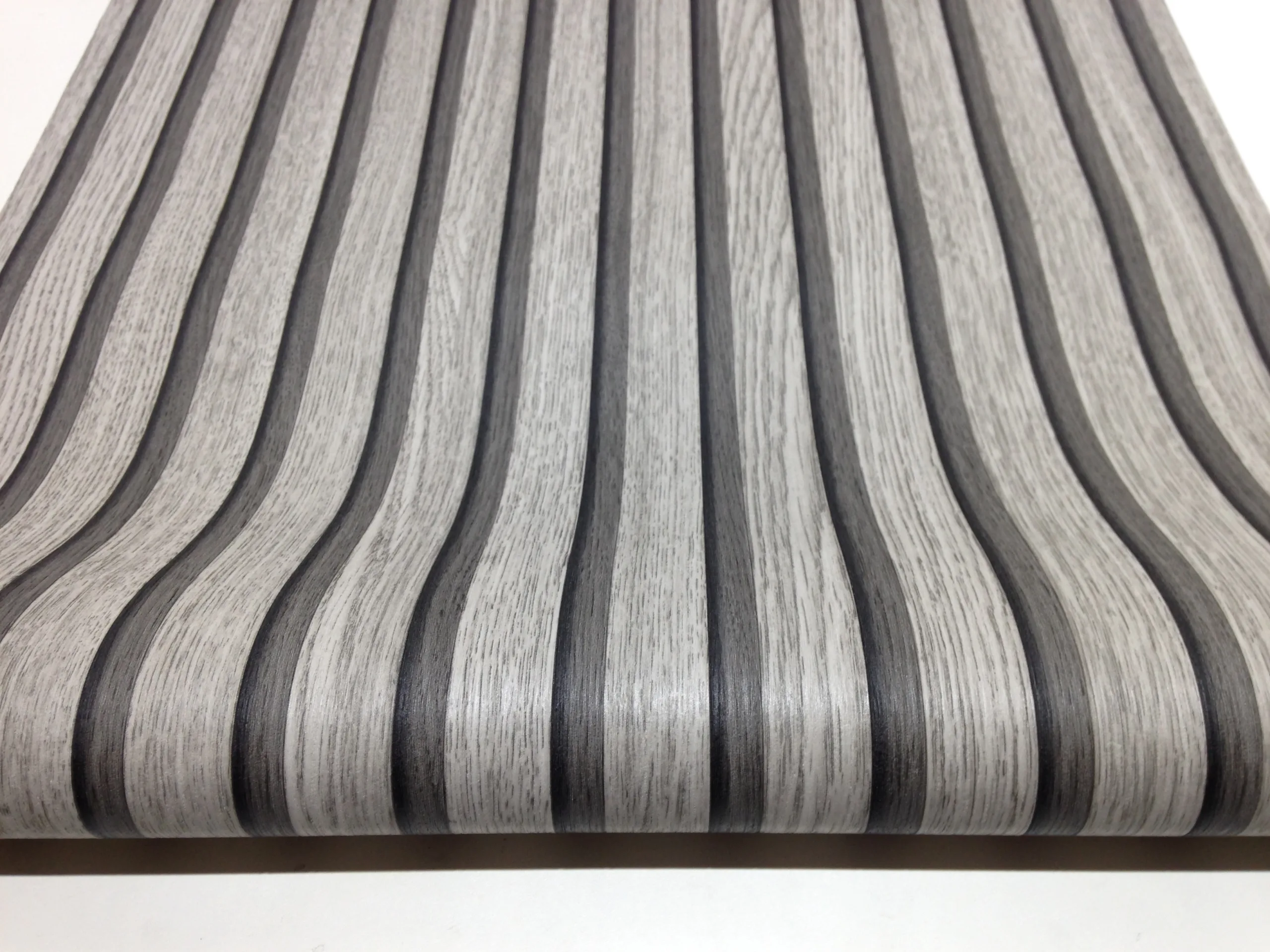 Tapete grau, 3D Holzoptik, Kollektion Botanica von Marburg, 33959 – Bild 3
