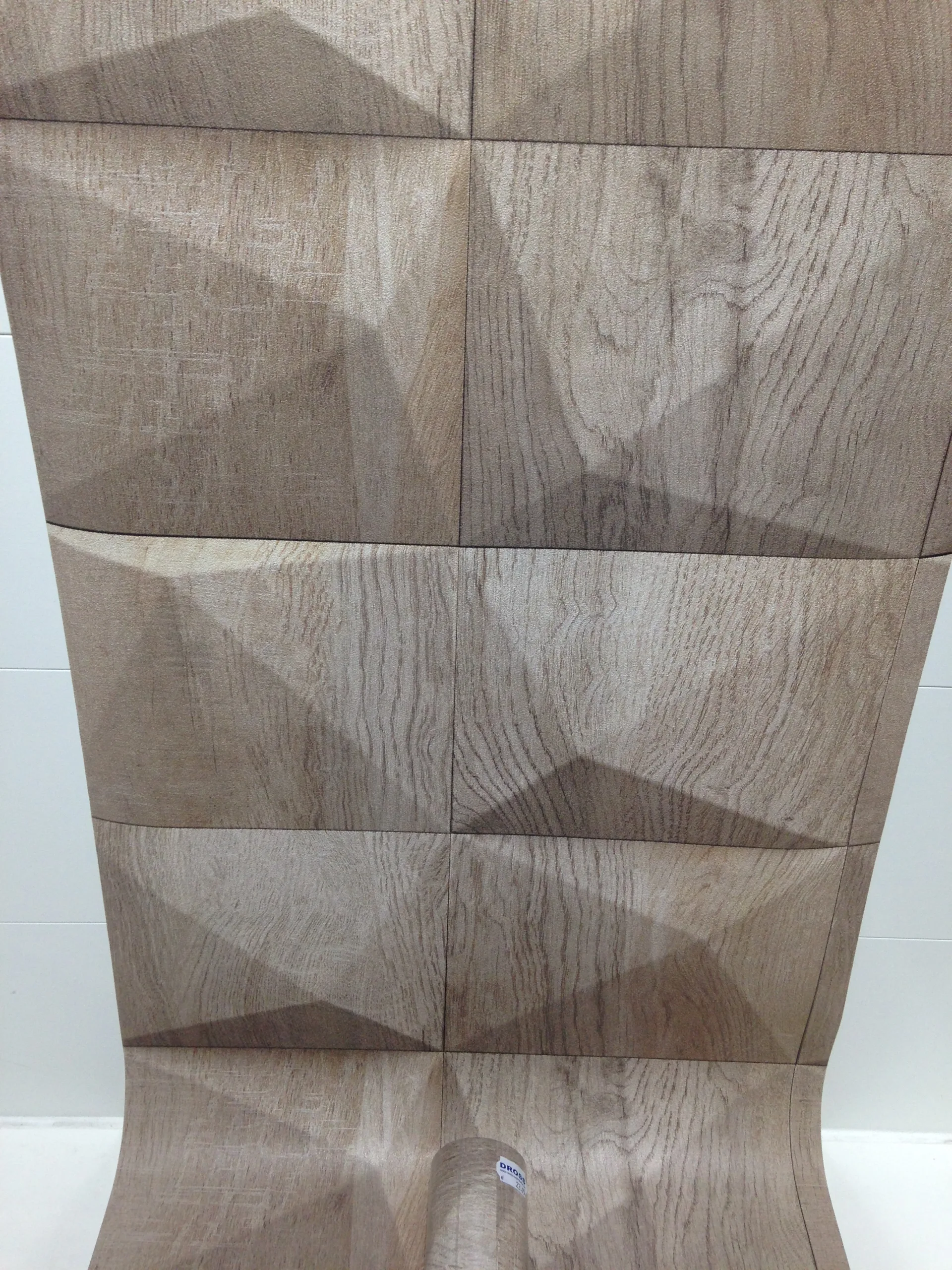 Tapete braun, beige, creme, 3D Holzoptik, Kollektion Gute Zeiten Schlechte Zeiten von Marburg, 34851 – Bild 3