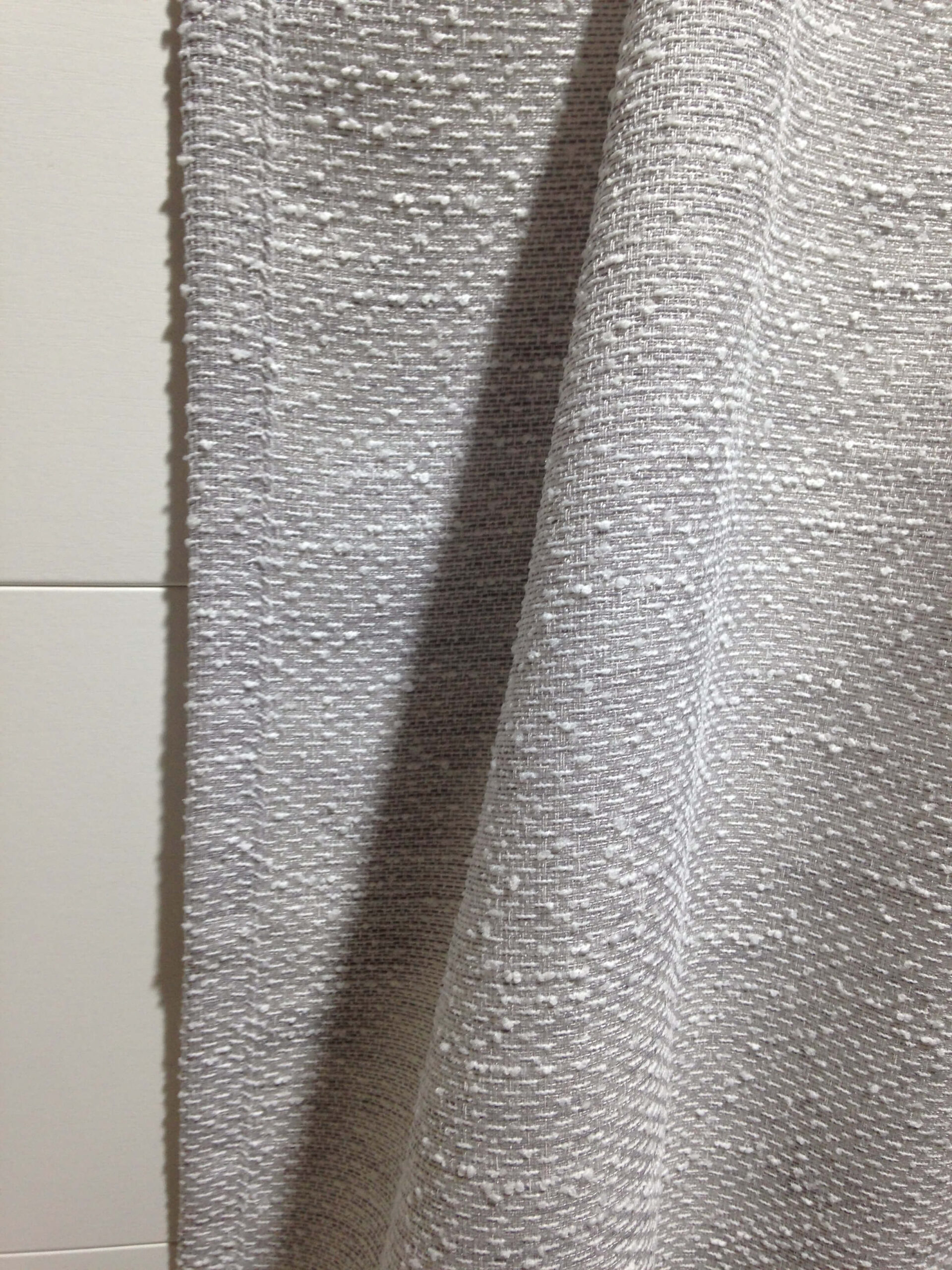 Gardine, Vorhang mit verdeckten Schlaufen, Halbtransparent Grau, 6726-08 – Bild 3