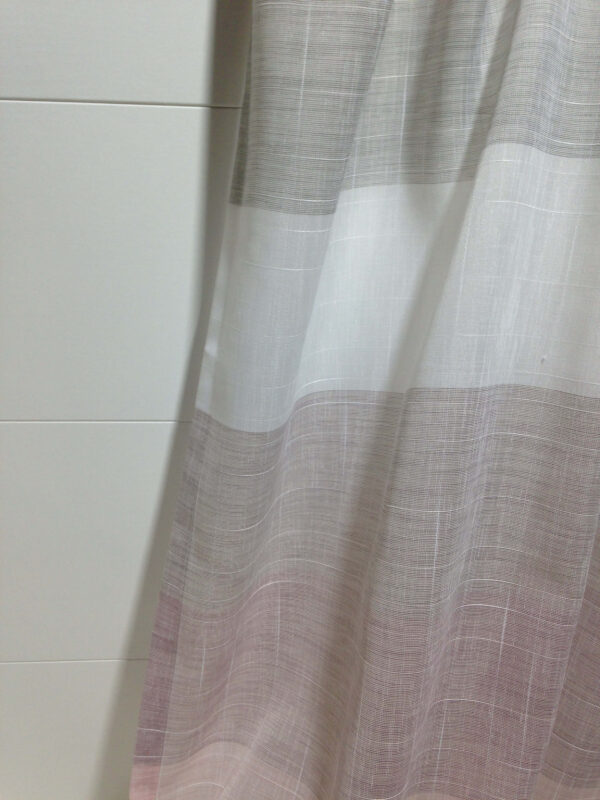 Gardine mit verdeckten Schlaufen, rose, halbtransparent, Kadin, 5099-04 – Bild 7
