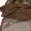 Gardine Ösenschal HANNAH, halb transparent Braun Beige, Kollektion Homing von Indes , 6720-11 – Bild 3