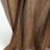 Gardine Ösenschal HANNAH, halb transparent Braun Beige, Kollektion Homing von Indes , 6720-11 – Bild 2