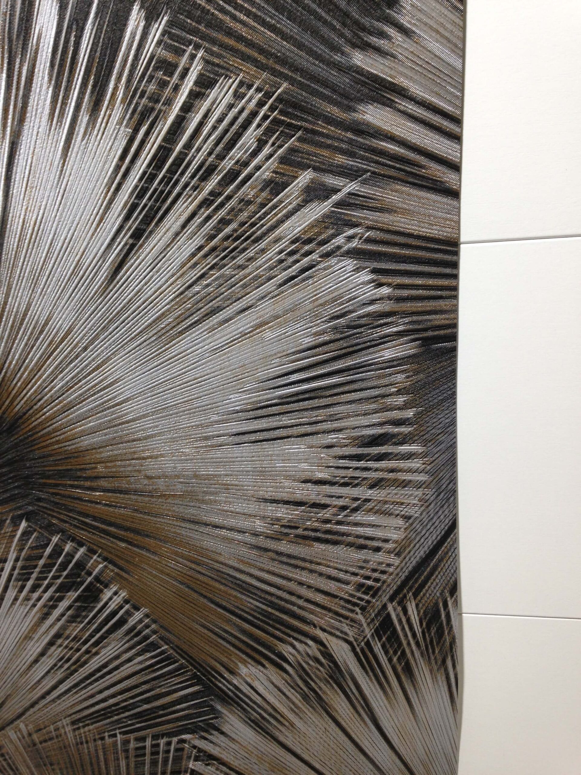 Tapete grau kupfer taupe metallic Muster Kollektion Incanto von Rasch, 659788 – Bild 6