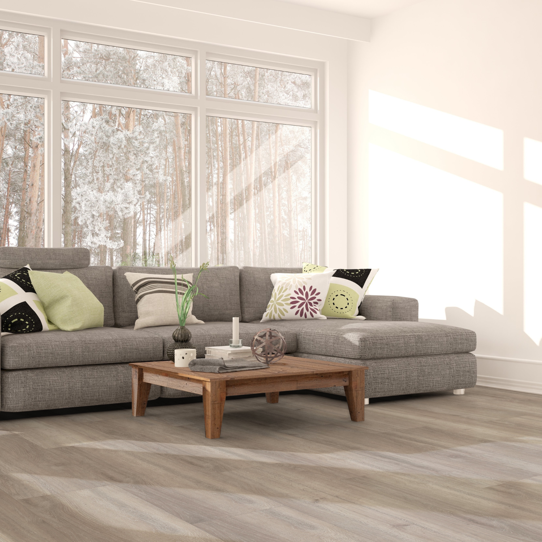 Laminat 21,99€/m² BoDomo Palace Oak grau – Bild 2