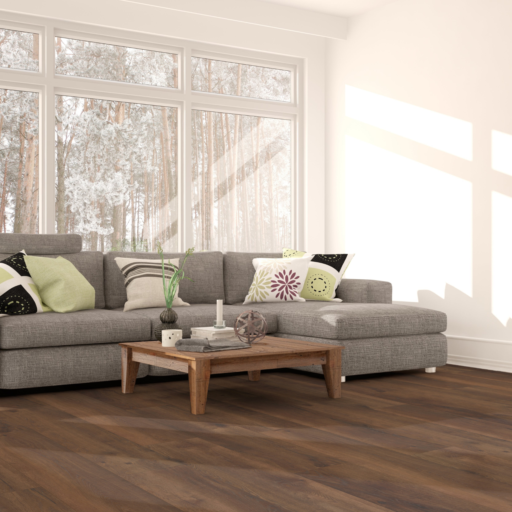 Laminat 18,99€/m² BoDomo Spring Oak Dark – Bild 2